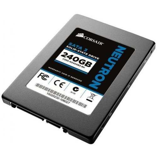 голяма снимка на Corsair SSD 240GB Neutron Series includes bracket