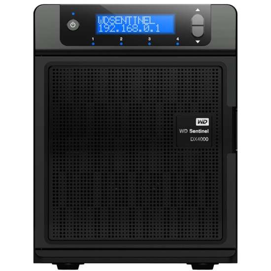 голяма снимка на WD NAS Sentinel DX4000 4 x 4TB RE 2 x Gigabit 2 x USB3