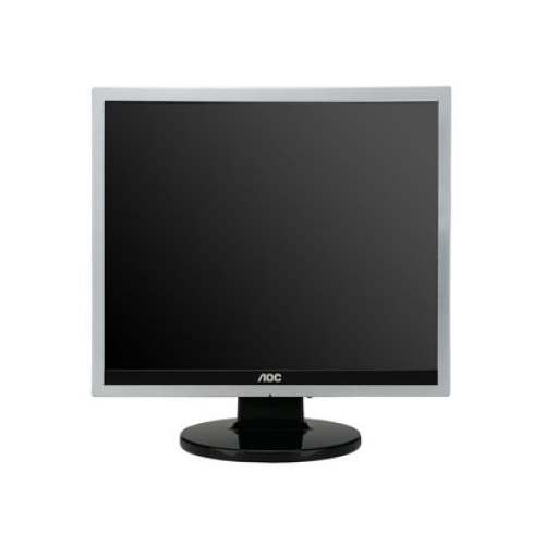 голяма снимка на 19 AOC 919VZ 2ms Speakers VGA DVID Silver Black
