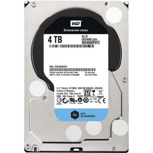 голяма снимка на HDD 4TB SATAIII WD SE 7200rpm 64MB
