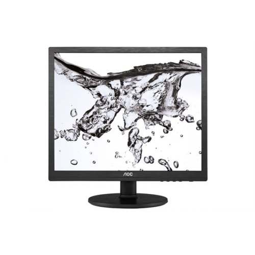 голяма снимка на AOC 19LED 1280x1024 54 250cd 20M1 5ms VGA DVID Black 3 years