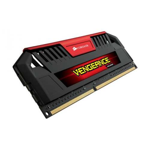 голяма снимка на Corsair DDR3 2400MHz 2x4GB Vengeance Pro Red 1.65V CL11