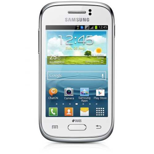 голяма снимка на Smartphone Samsung GTS6312 GALAXY Young Duos White