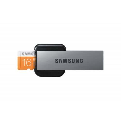 голяма снимка на Samsung MicroSD card EVO Adapter 16GB  Class10 UHS1