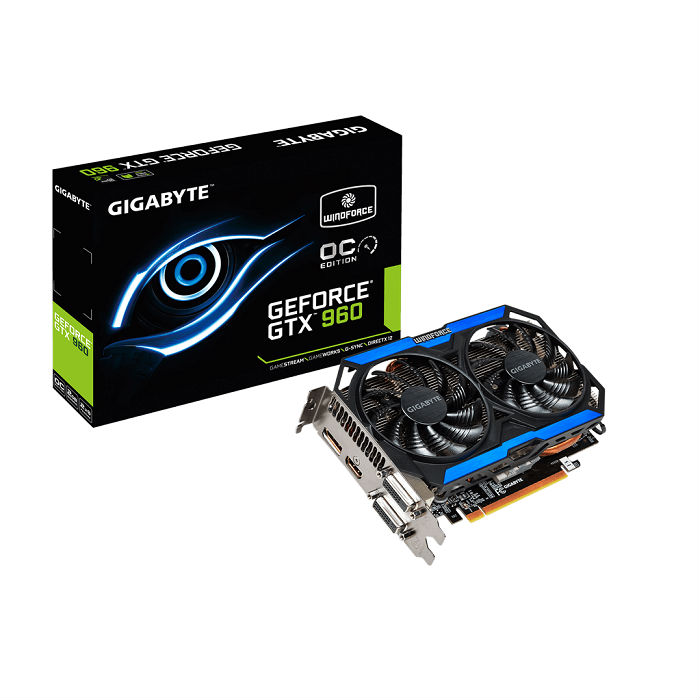голяма снимка на GB N960OC-2GD /GTX960 2G D5