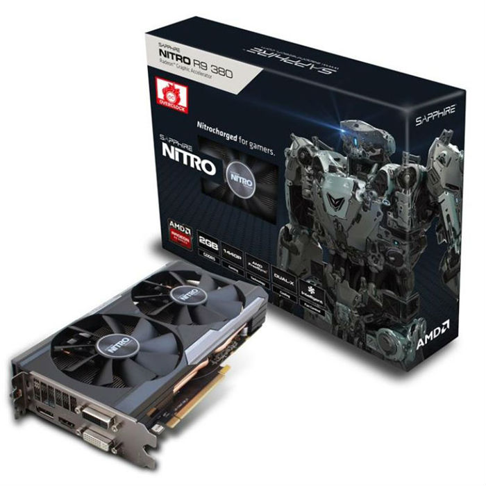 голяма снимка на SAPPHIRE NITRO R9 380 2G GD5 L