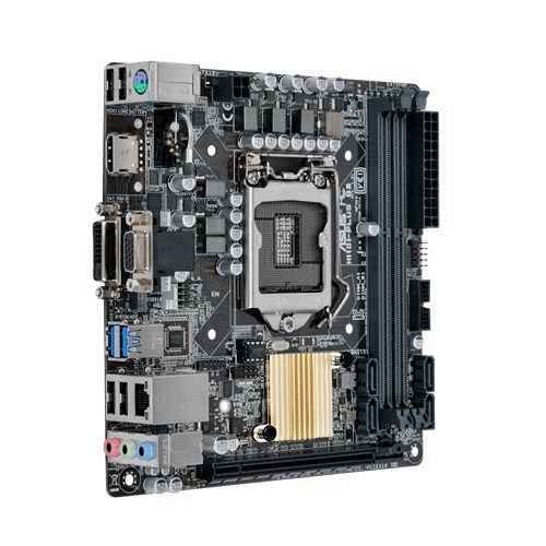 голяма снимка на ASUS H110I-PLUS D3 DDR3 LGA1151