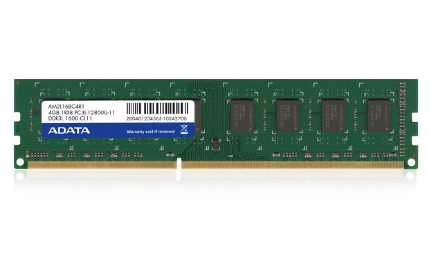 голяма снимка на 8GB DDR3 1600 ADATA SODIMM LV