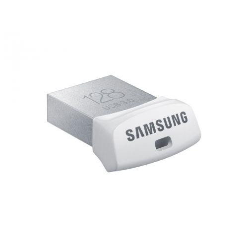 голяма снимка на Samsung USB 3.0 Flash 128GB Fit type 130MBS White