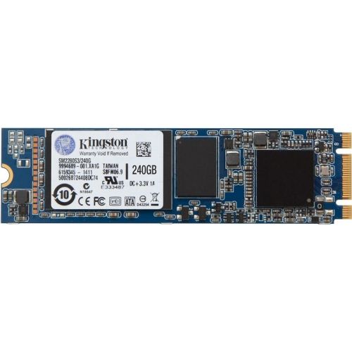 голяма снимка на Kingston 240GB SSDNow M.2 SATA 6Gbps SM2280S3/240G