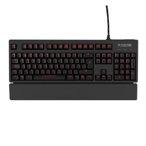 голяма снимка на FNATIC Rush Mechanical Gaming Keyboard Red Cherry MX