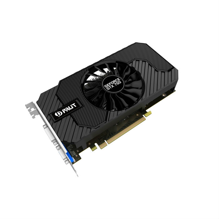 голяма снимка на PALIT GTX750 STORMX OC 1G G5