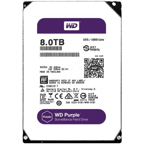 голяма снимка на HDD WD Purple 8TB WD80PUZX