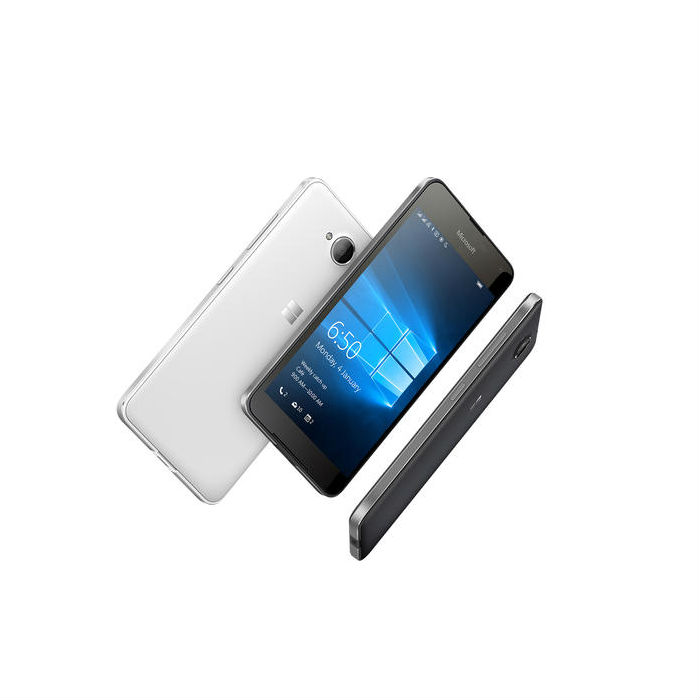 голяма снимка на MICROSOFT LUMIA 650 DS WHT/SVR