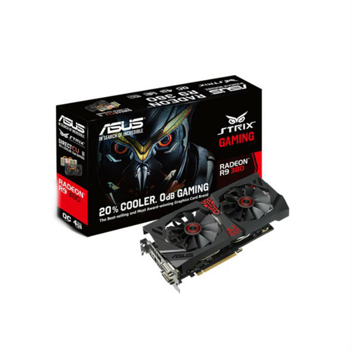 голяма снимка на ASUS STRIX R9 380-DC2OC-4GD5-G