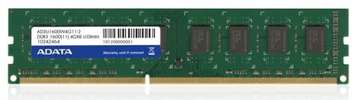 голяма снимка на 4G DDR3 1600 ADATA 256X8