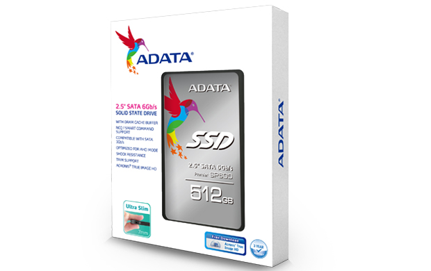 голяма снимка на ADATA SSD SP600 512G SATA 6GB