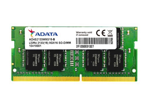 голяма снимка на 8GB DDR4 2133 ADATA SODIMM