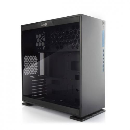 голяма снимка на In Win 303 Black PC Gaming Case with Tempered Glass Window