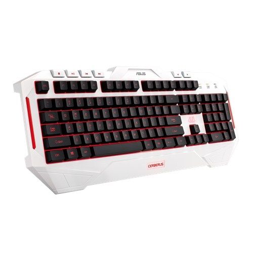 голяма снимка на ASUS CERBERUS ARCTIC GAMING keyboard