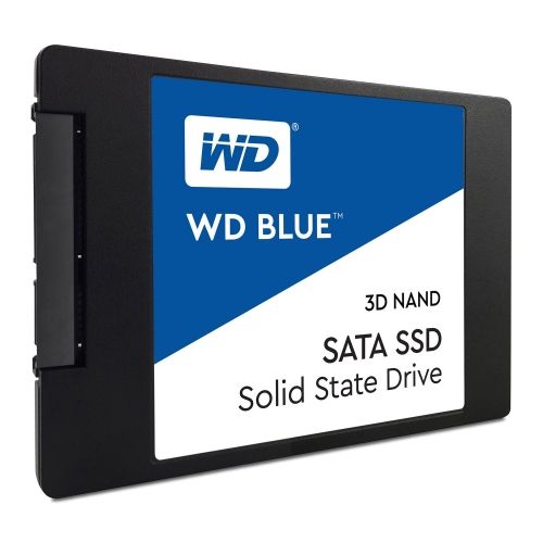 голяма снимка на WD 500GB Blue 3D NAND SATA SSD WDS500G2B0A