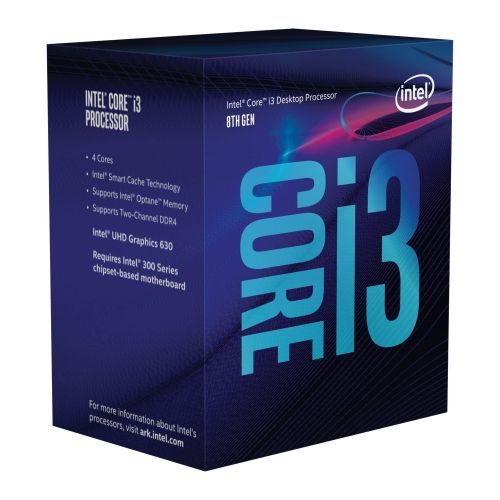 голяма снимка на Intel Core i3-8100 3.6GHz 6MB LGA1151 box