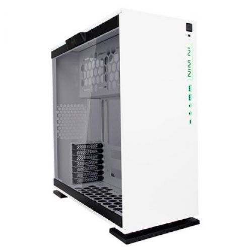 голяма снимка на In Win 303C Mid Tower Tempered Glass White