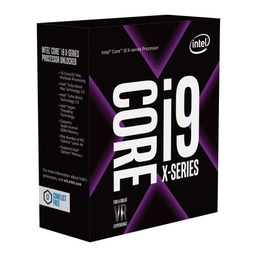 голяма снимка на Intel CPU Core i9-7960X 2.8GHz 22MB LGA2066 box