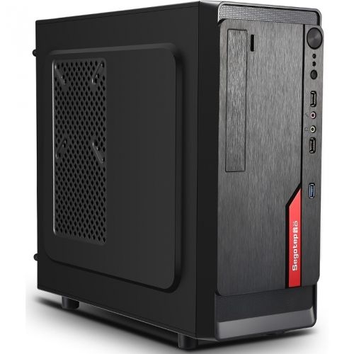 голяма снимка на Segotep Case mATX AND Mini Black-Red + 350w PSU