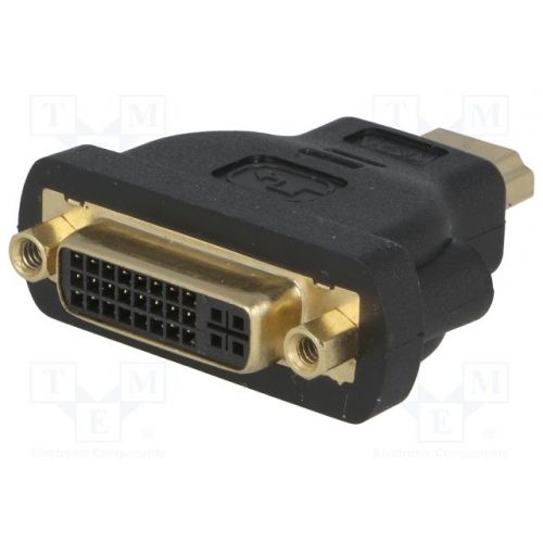 голяма снимка на VCom Adapter HDMI M to DVI-D F 24+1 CA311