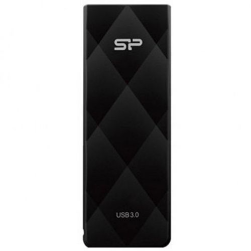 голяма снимка на SILICON POWER 16GB USB 3.0 Blaze B20 Black SP016GBUF3B20V1K