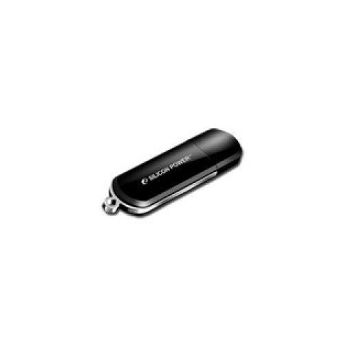 голяма снимка на SILICON POWER USB2.0 LuxMini 322 16GB Black SP016GBUF2322V1K