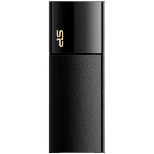 голяма снимка на SILICON POWER USB 2.0 Ultima U05 16GB Black SP016GBUF2U05V1K