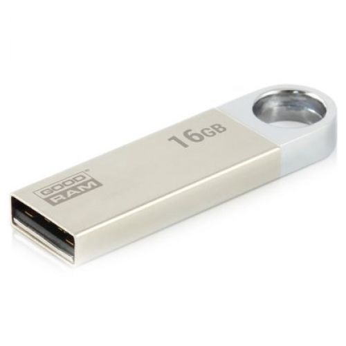 голяма снимка на GOODRAM 16GB UUN2 SILVER USB 2.0 UUN2-0160S0R11