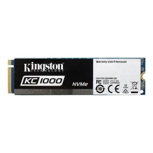 голяма снимка на Kingston 240GB KC1000 PCIe NVMe M.2 2280 SKC1000/240G