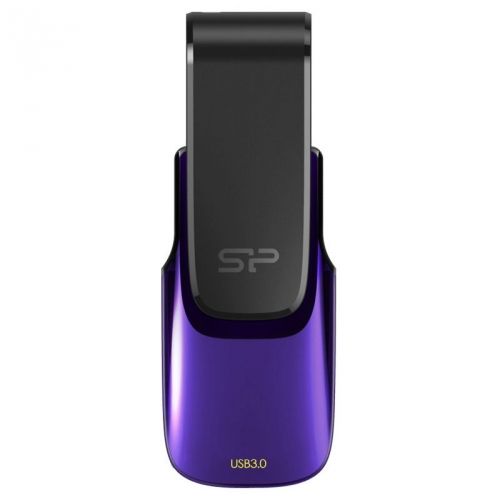 голяма снимка на SILICON POWER USB3.0 Blaze B31 32GB Purple SP032GBUF3B31V1U