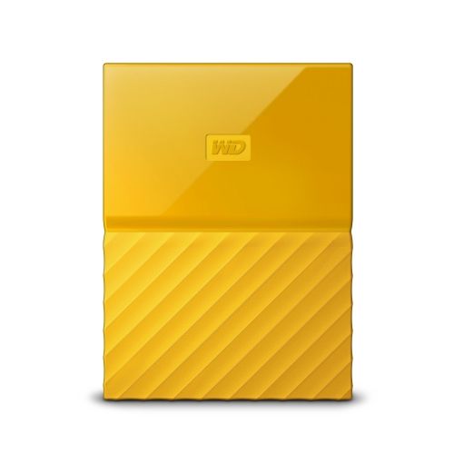голяма снимка на WD HDD 3TB USB 3.0 MyPassport Yellow WDBYFT0030BYL