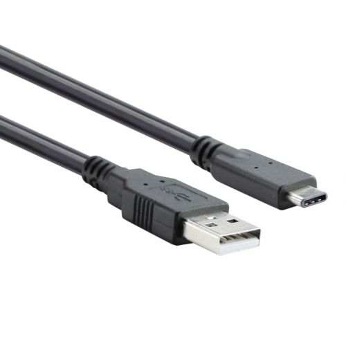 голяма снимка на VCom USB 3.1 Micro type C/USB 2.0 AM Black CU405-1m