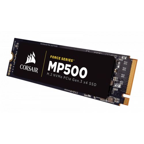 голяма снимка на SSD Corsair Force MP500 NVMe PCIe M.2 SSD 120GB CSSD-F120GBMP500