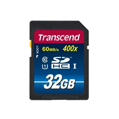 голяма снимка на Transcend 32GB SDHC Class10 UHS-I TS32GSDU1