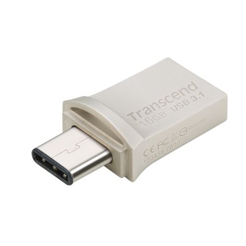 голяма снимка на Transcend 16GB JetFlash 890 USB 3.1 On-The-Go TS16GJF890S