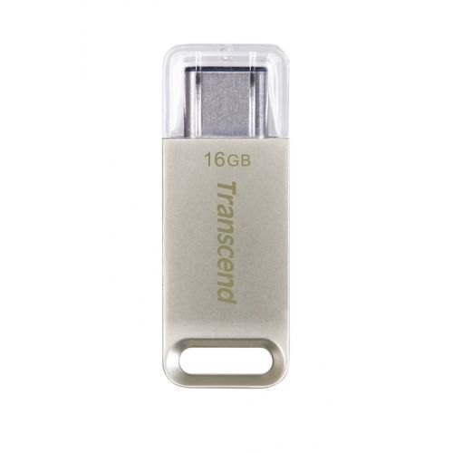 голяма снимка на Transcend 16GB JetFlash 850 USB 3.1 On-The-Go TS16GJF850S