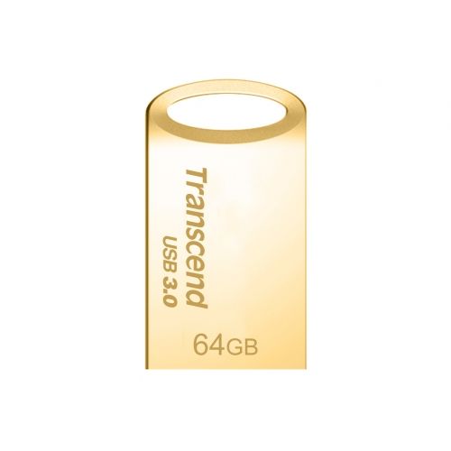 голяма снимка на Transcend 64GB JetFlash 710 USB 3.0 Gold TS64GJF710G