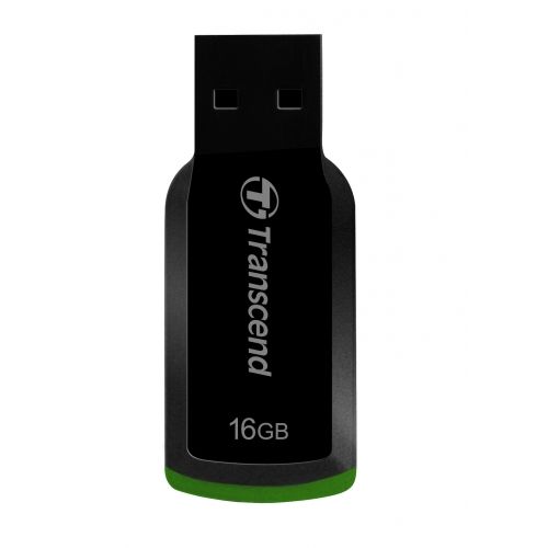 голяма снимка на Transcend 16GB JetFlash 360 USB 2.0 Green TS16GJF360