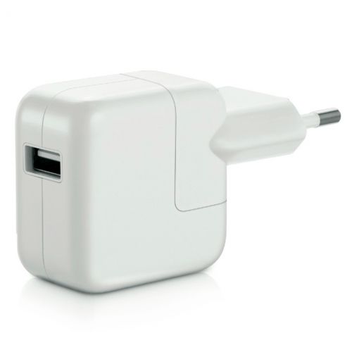 голяма снимка на Apple 12W USB power Adapter for iPad and iPhone MD836ZM/A