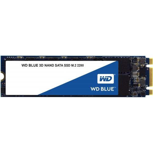 голяма снимка на SSD WD Blue 3D NAND 500GB M.2 2280 SATA WDS500G2B0B