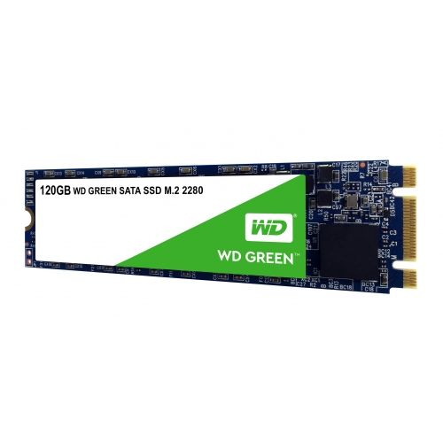 голяма снимка на SSD WD Green 3D NAND 120GB M.2 2280 SLC WDS120G2G0B