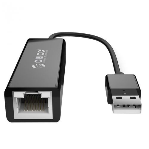 голяма снимка на Orico USB3.0 to LAN Gigabit 1000Mbps black - UTJ-U3