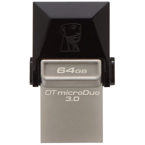 голяма снимка на Kingston 64GB DT MicroDuo USB 3.0 + microUSB DTDUO3/64GB