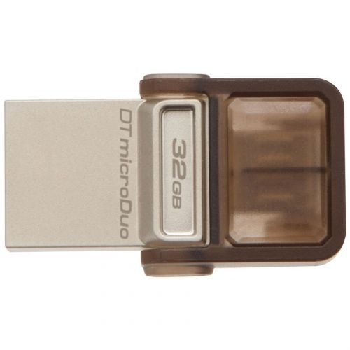 голяма снимка на Kingston 32GB DT MicroDuo USB 3.0 + microUSB DTDUO3/32GB